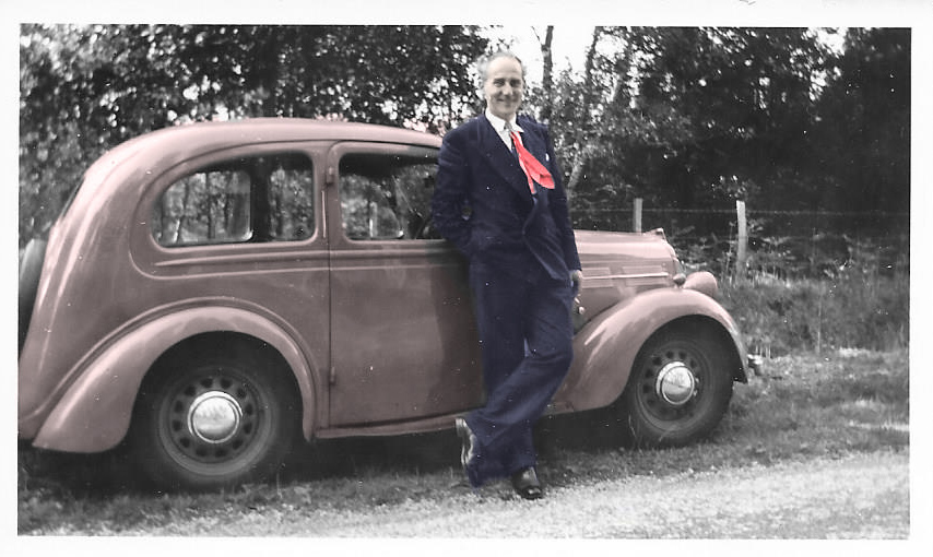 1955()-Ken-suit+car-(in-colour)