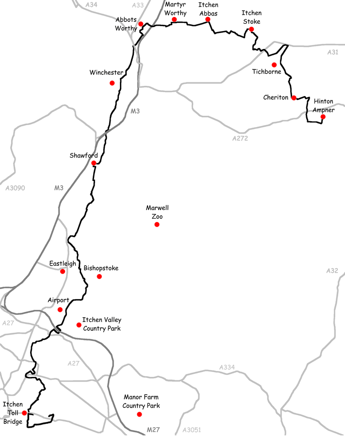 Walking the Itchen&nbsp;Way