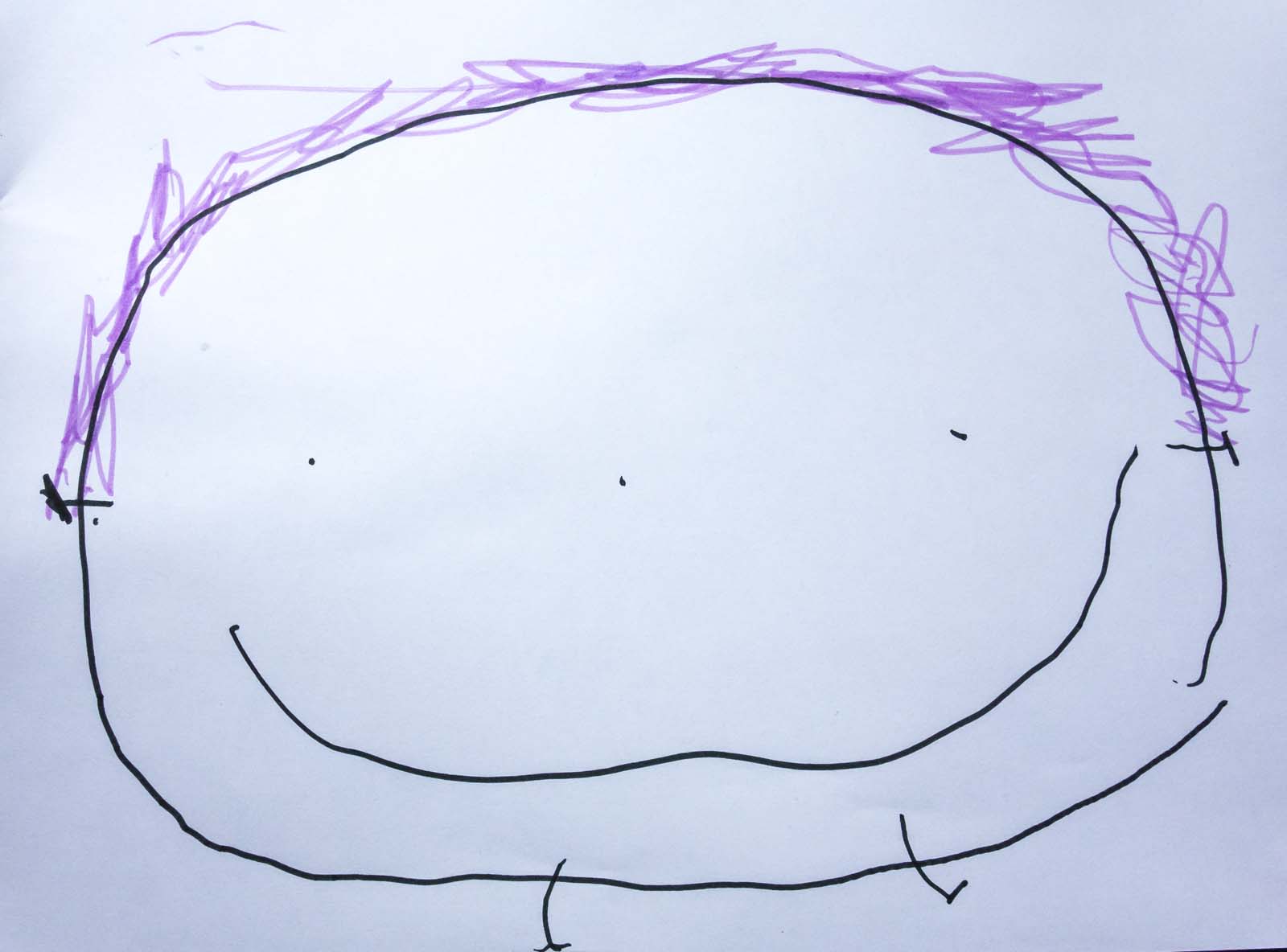 Grandad, by Iris age 3¼
