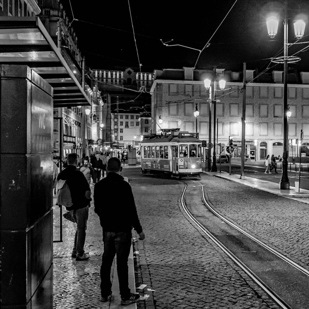 Lisbon in b&w